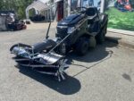 Black Edition Rasentraktor Pro 225/92 Twin H mit Kehrmaschine