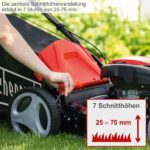 Benzinrasenmäher MS173-51 Scheppach mit Motoröl & Ersatzmesser – 51cm Schnittbreite | Radantrieb