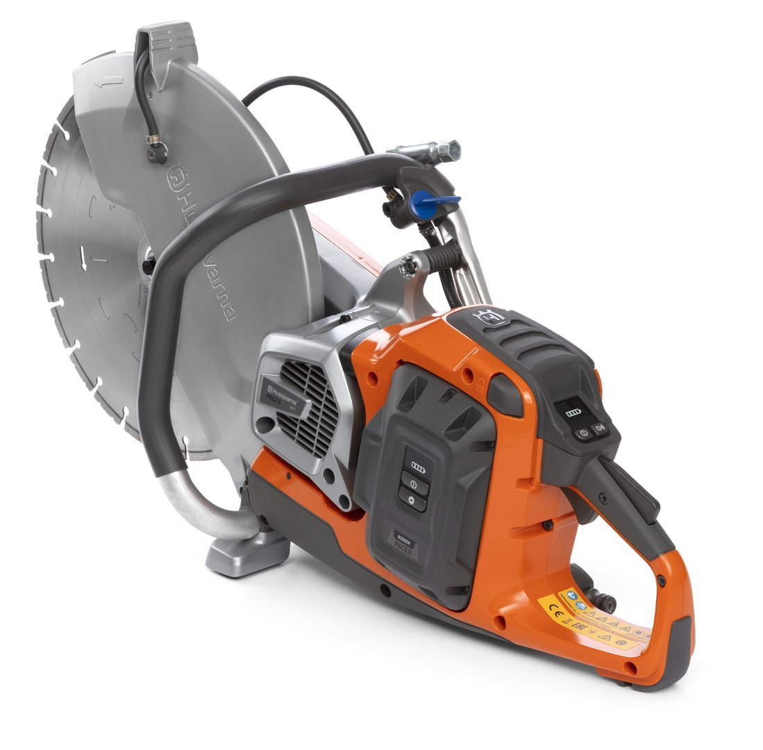 HUSQVARNA K1 PACE Akku Trennschleifer VORFÜHRGERÄT mit 2 AKKUS, LADEGERÄT & KISTE