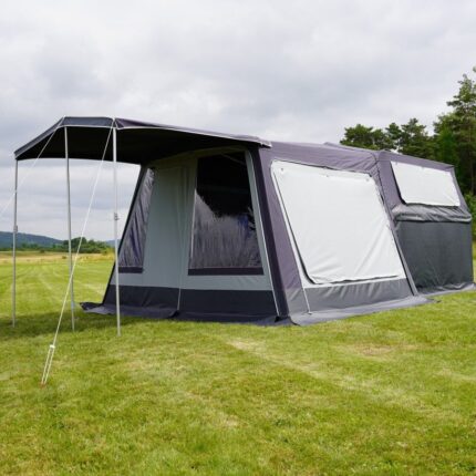 TPV Campinganhänger KT-EU3 Street-Camper 2.0 750kg Ungebremst + Vorzelt und Sonnendach