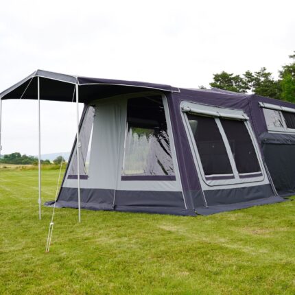 TPV Campinganhänger KT-EB3 Street-Camper 2.0 1300kg Gebremst + Vorzelt und Sonnendach