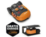 WORX 20V Akku-Mähroboter Landroid L2000 22cm/2.000 m² mit App WR155E, inkl. Installationsmaterial