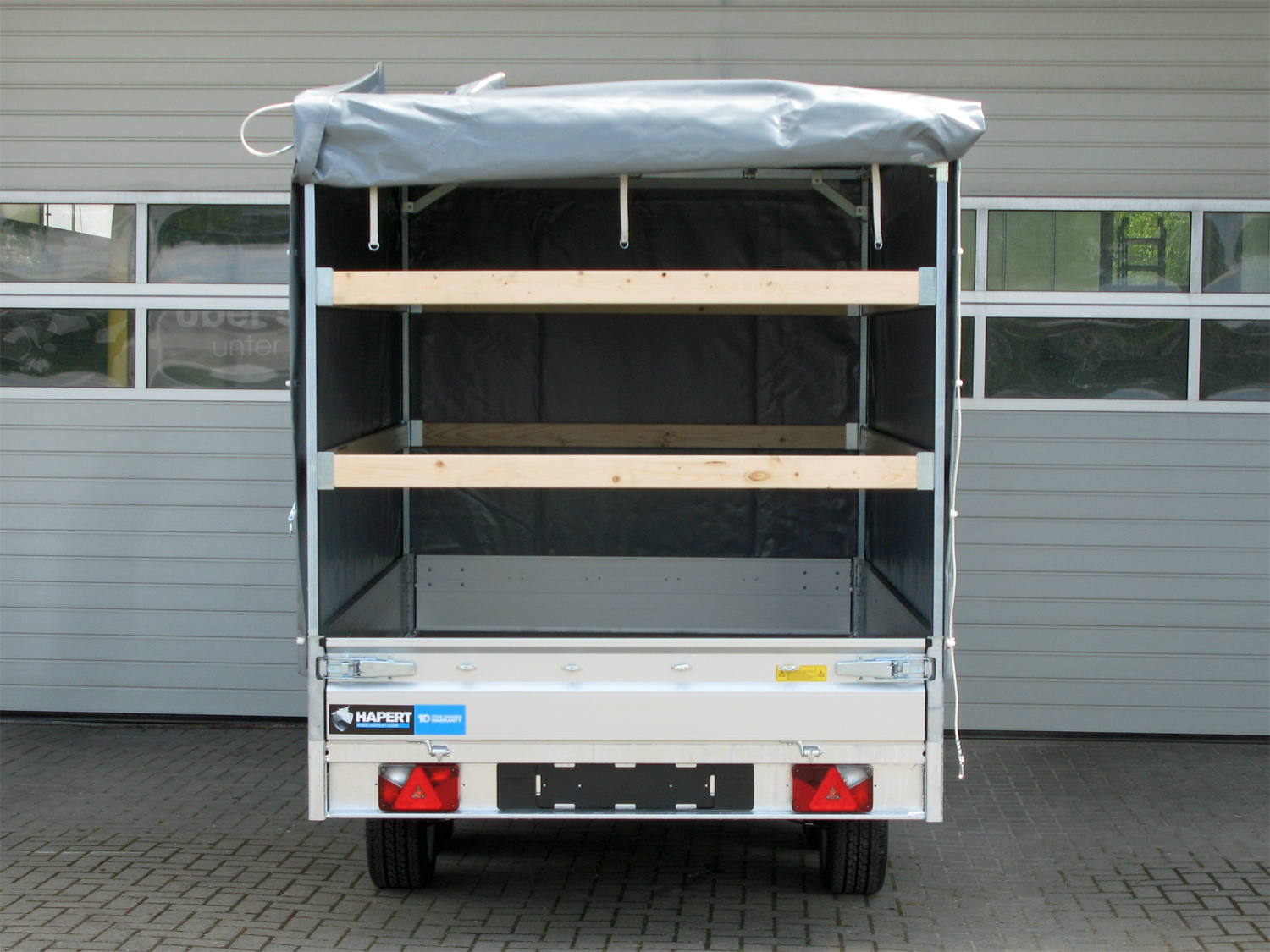 Hapert Azure H-2 – 2000 – 3050 x 1800 Niedriges Fahrwerk – Hochplane 1800 mm
