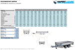 Hapert Azure H-2 – 3500 – 6050 x 2000 Parabelfederung – 100 km/h