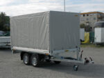 Humbaur HT203116 Planenaufbau LH 1600 mm – Grau
