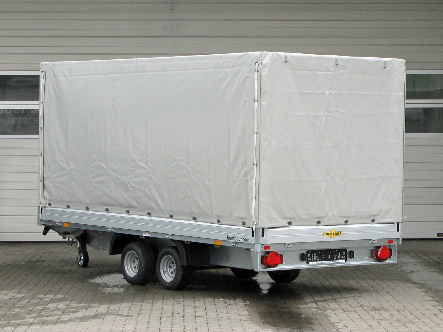 Humbaur HN254118 Sonderpreis – Planenaufbau 1800 mm