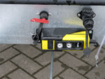 Humbaur HTK 3000.31 STAHL E-Pumpe, Stahlgitteraufsatz 800 mm