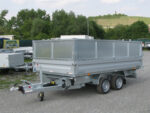 Humbaur HTK 3500.37 ALU E-Pumpe, Stahlblechaufsatz 600 mm