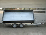 Humbaur HTK 3500.37 STAHL E-Pumpe – Stahlbordwand Schwarz