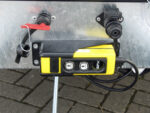 Humbaur HTK 3500.37 STAHL E-Pumpe – Stahlbordwand Schwarz