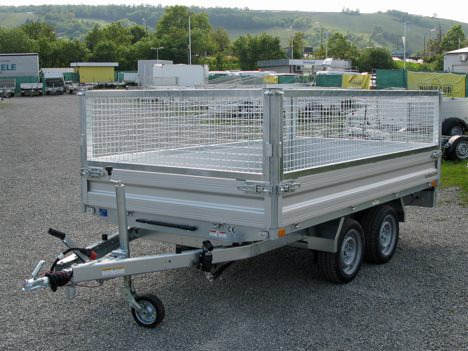 Humbaur HUK 273117 E-Pumpe und Gitteraufsatz