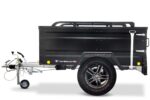 Offroad und Dachzelt Anhänger 1000kg schwarz KT-EB2