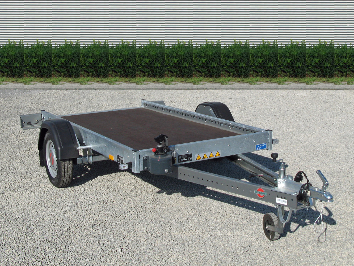 STEMA WOM XT 750 STS O1 7.5-25-13.1 Ungebremster Absenkanhänger